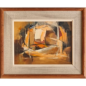 Lewis Scott Croft, oil on Masonite