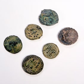 Group (5) Ancient Roman coins