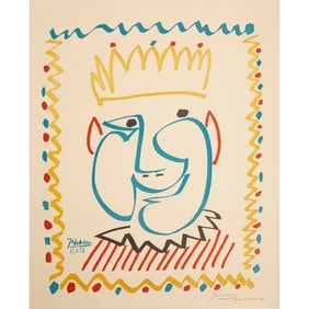 Pablo Picasso, lithograph poster, SIGNED