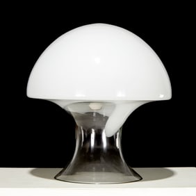 Gino Vistosi, Murano glass mushroom table lamp