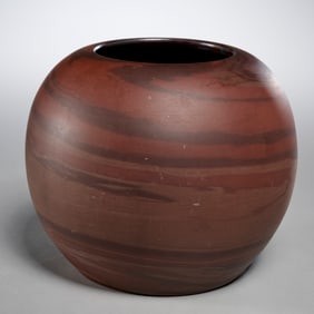 Niloak Mission Swirl pottery vase