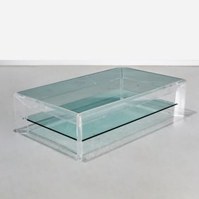 Charles Hollis Jones (style) coffee table