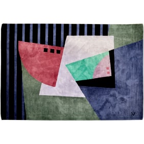 Momeni Modernist wool area carpet