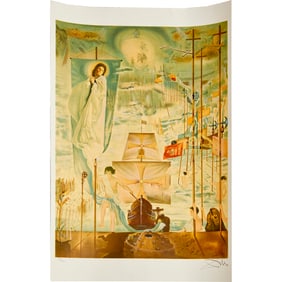 Salvador Dali (after), lithograph on paper