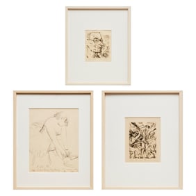 Paul Kleinschmidt, (3) works on paper
