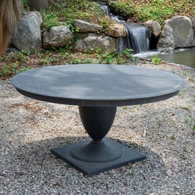 Restoration Hardware "Klismos" garden dining table