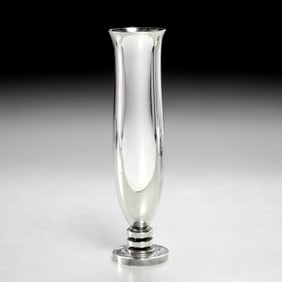 Harald Nielsen Georg Jensen, sterling bud vase