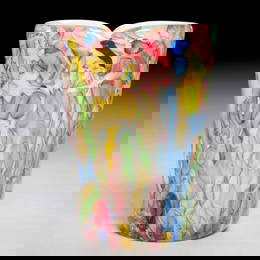 Murano Tutti Frutti glass vase
