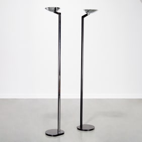 Pair Lareico Italian Modern floor lamps