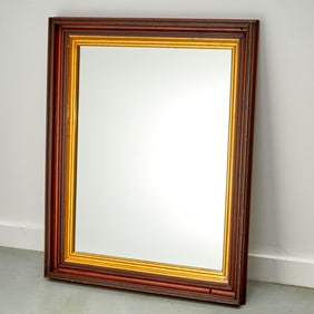 American Classical style mahogany wall mirror