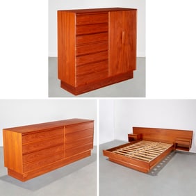 Westnofa, Norwegian Modern teak bedroom set