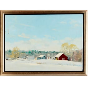 George Bentley Nick, oil on linen, 1982