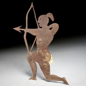 Native American form Folk Art weathervane