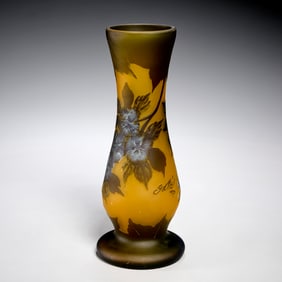 Emile Galle (after), cameo glass vase