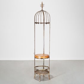 Phyllis Morris, French birdcage style pot stand