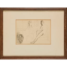 Pablo Picasso, etching on wove paper, 1931
