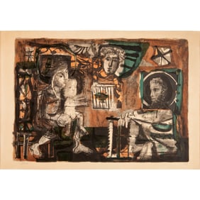 Antoni Clave, lithograph on paper