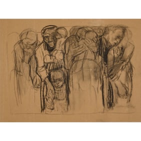 Kathe Kollwitz, collotype, 1918