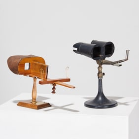 (2) Vintage stereoscope viewers