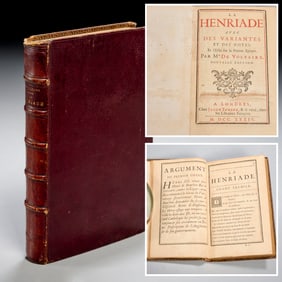 Voltaire, La Henriade avec des Variantes,1734