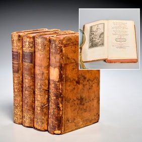 J.J. Rousseau, La Nouvelle Heloise, 1764, (4) vols