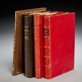 [Fine Binding] Brooke Astor, (4) vols.