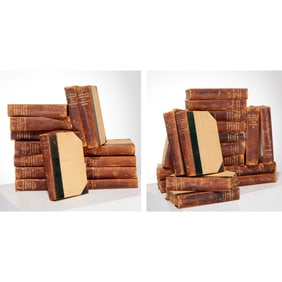 The Works of Thackeray, 1903-04, (27) vols.