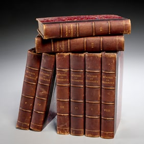 [Fine Binding] Memoires de Casanova, (8) vols.