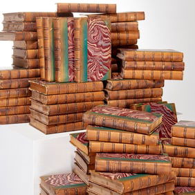 English Poetical Works, 1865-1866, (125) vols.