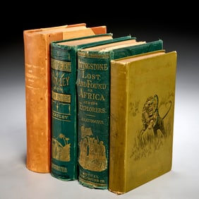 Stanley & Livingstone in Africa, (4) vols.