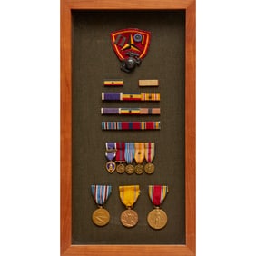 Collection U.S. Marine Corps WWII medals