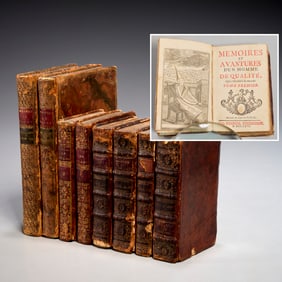 18th century French Memoirs, (8) vols.
