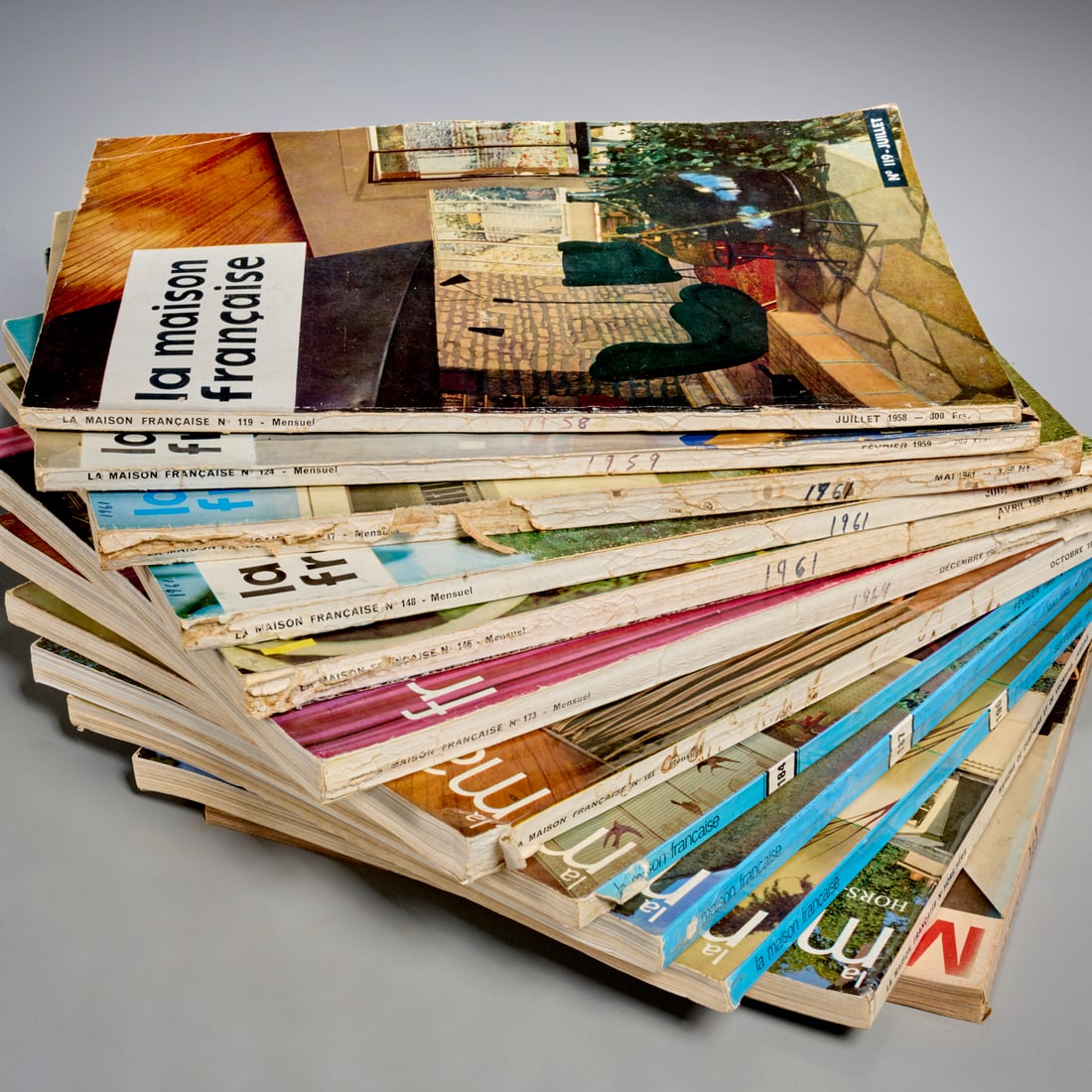 La Maison Francaise (12) issues, 1958-1971 (1 of 4)