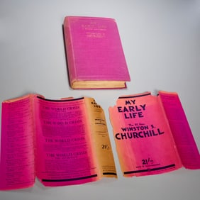 Churchill, My Early Life, 1930 1st Ed, dust jacket