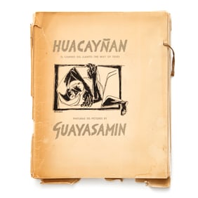 Oswaldo Guayasamin, signed portfolio, 1953