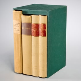 Frank Harris, My life and Loves, signed, (4) vols.