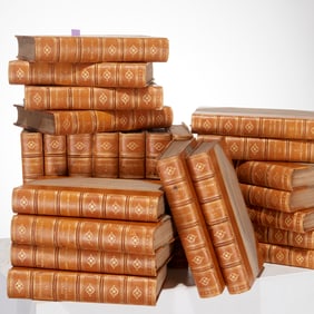 [Fine Binding] Thackeray, 1869-1886, (24) vols.