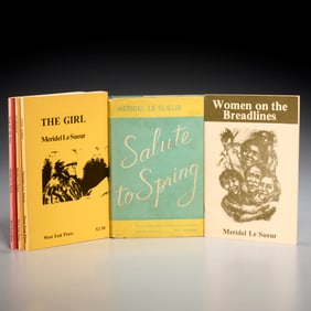 Meridel Le Sueur, (5) vols., two signed