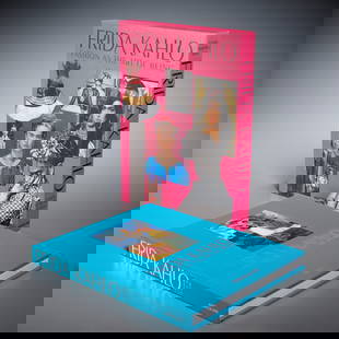 Frida Kahlo: Fashion as the Art of Being: Frida Kahlo: Fashion as the Art of Being, Assouline, 2016, inscribed and signed by author Susana Martinez Vidal, plus gift inscription, hardcover in slipcase, 14"h x 11"w Provenance: The Iris Apfel