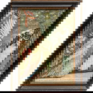 After Grimm, Pompadour engraving, 1774: After Grimm, Pompadour engraving, 1774, Carington Bowles, London, after the original drawing by Samuel Hieronymus Grimm, "Be not amaz'd Dear Mother--It is indeed your Daughter Anne", mezzotint and