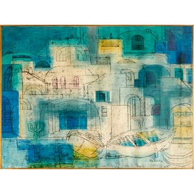 Eva Fischer, oil on canvas