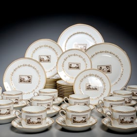 Richard Ginori, "Pittoria" partial china set