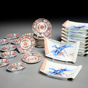 Imari porcelain tablewares, incl. ex Christie's