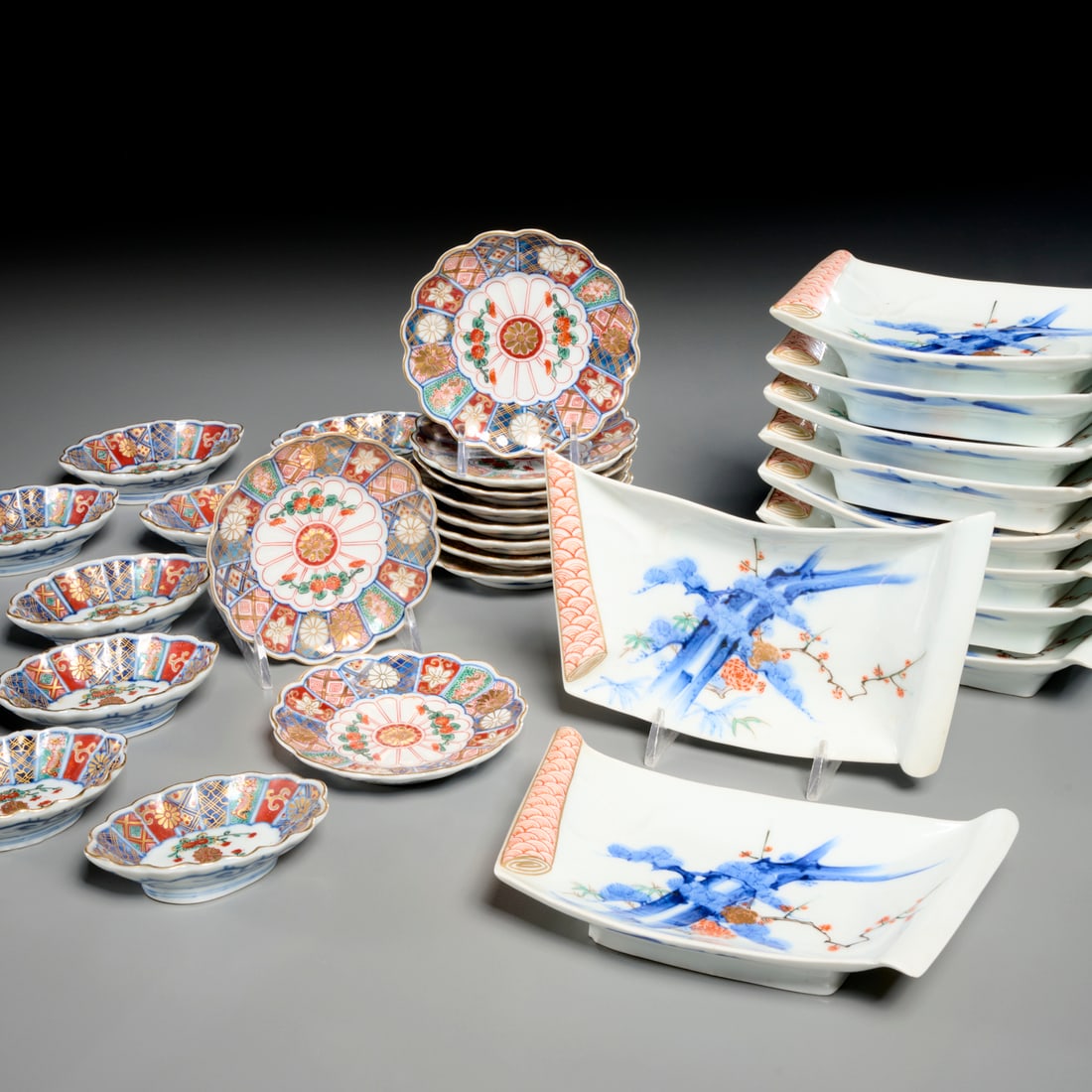 Imari porcelain tablewares, incl. ex Christie's (1 of 6)