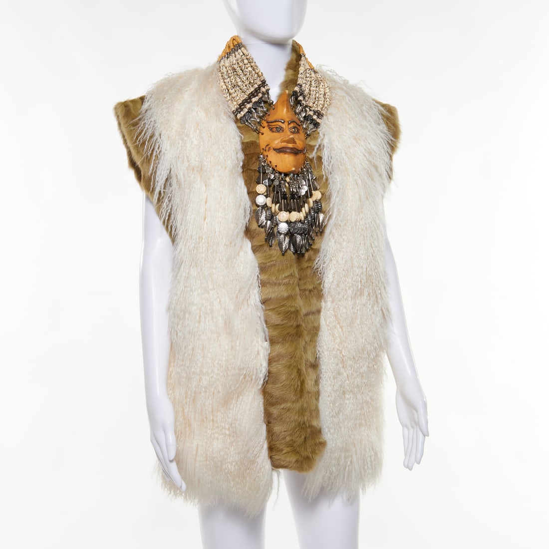 Masha Archer, statement necklace inscribed to Iris (1 of 8)