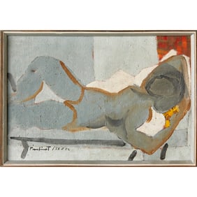 Max Pinchinat, oil on canvas, c. 1955/56