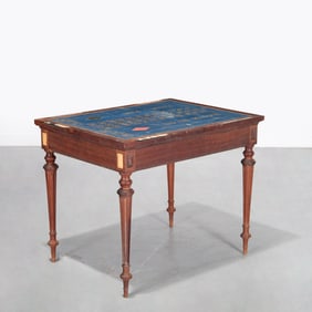 Rare Napoleon III rosewood roulette table