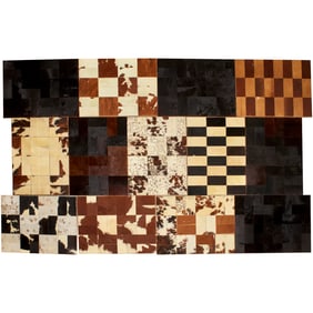 (13) French pony or cowhide sample boards