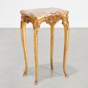 Nice Napoleon III giltwood occasional table
