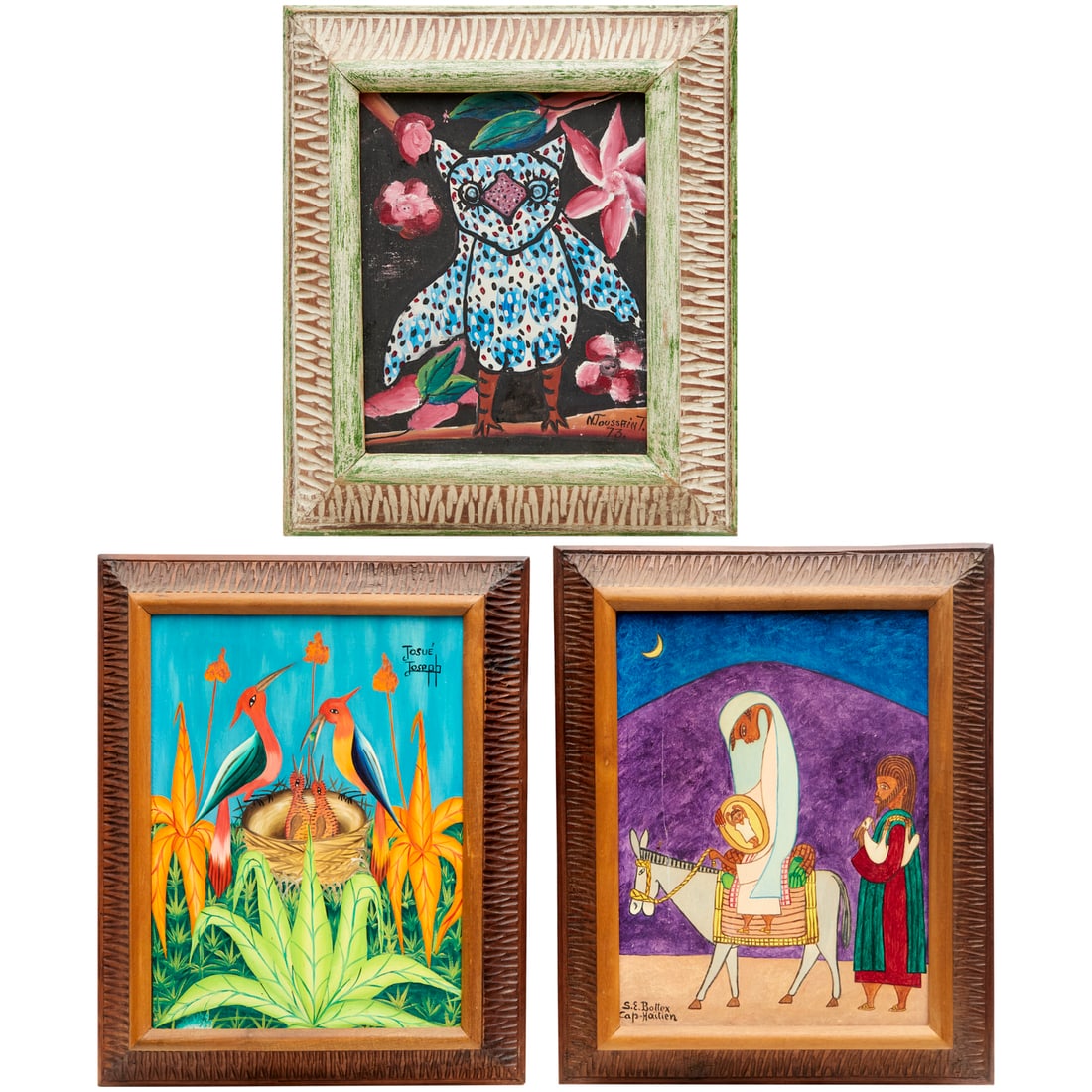 Bottex, Toussaint & Joseph, (3) Haitian oils (1 of 10)